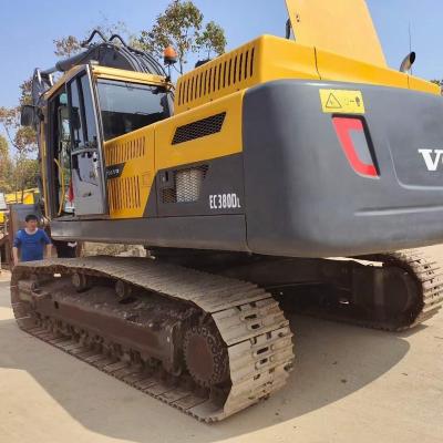 China Stock Used Volvo 380D Premium Excavators 38 Ton Crawler Excavator Second Hand For Sale 1.35-3.0 CBM for sale