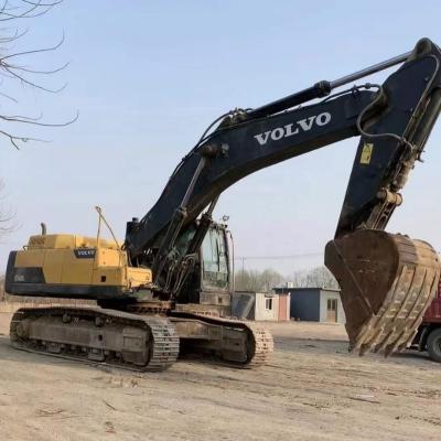 China Used Volvo 480D Stock Premium Used 48 Ton Big Crawler Excavator Machine 1.77 - 3.8 CBM for sale