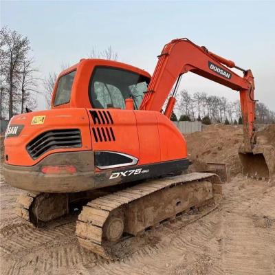 China Excellent New Arrival State Doosan Excavator 2019 Used For Sale Korean Models DX75-9C 0.3 CBM for sale