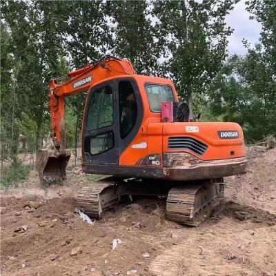 China Welcome Consult 2019 Excellent Condition Used Excavator Korean Doosan Models DX80 0.32 CBM for sale