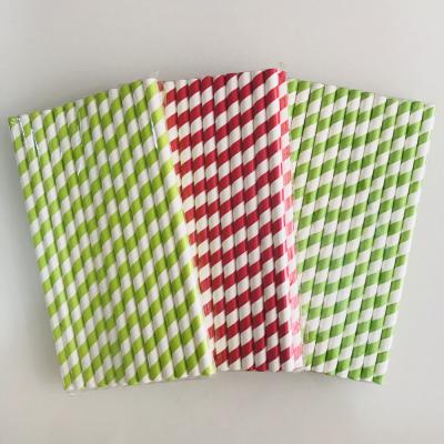 China Bar Accessories Drinking Straws Party Disposable Biodegradable Paper Wrapping Straws for sale