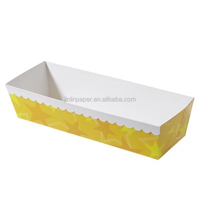 China Factroy Disposable Price Baking Pan Oven Safe Paper Bread Loaf Pan for sale