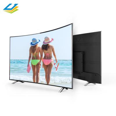 China Curved Television Smart Curved TV 49inch UHD Curved Screen 4K LED TV for sale