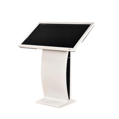 China Wholesale 55inch Indoor Tabletop Digital Signage Information Desk Contact Display Kiosk for sale