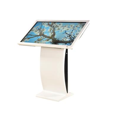 China 43 inch indoor hd digital signage totem touch screen kiosk horizontal touch screen kiosk for sale