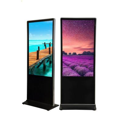 China 43 Inch Indoor Floor Standing LCD Digital Signage Touch Screen Digital Signage for sale