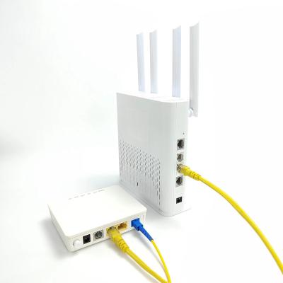 China Home 2022 New Price Cheap Strong Giga WiFi XPON ONU 4 Antenna AX1800 WiFi 6 Combo Router For Huawei ZTE for sale