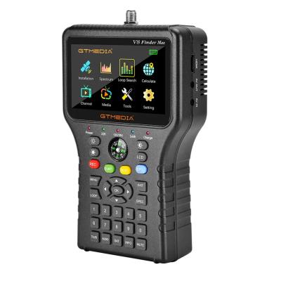 China MPEG 2023 GTMedia V8Finder DVB-S2X H.264/H.265 Digital Max 4 V8Finder Max Finder Meter Support Signal Search Satellite for sale