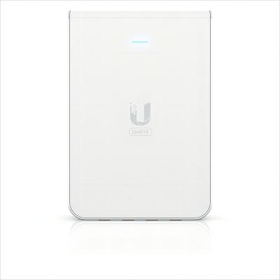 China Newcomer UBNT Wall Mounted Access Point U6 In-Wall WiFi 6 Access Points With A Built-in PoE Switch U6-IW U6-IW for sale