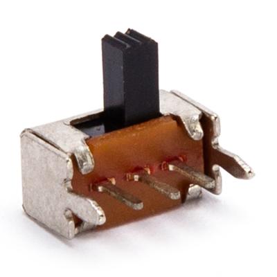 China 1P2T SK12D07G4 3Pin Right Angle 1P2T SPDT Waterproof Electrical Defond Mini Slide Switch for sale