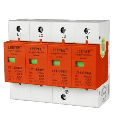 China Construction Hoist Electrical Control Box 80kA Class B Surge Protective Device for sale