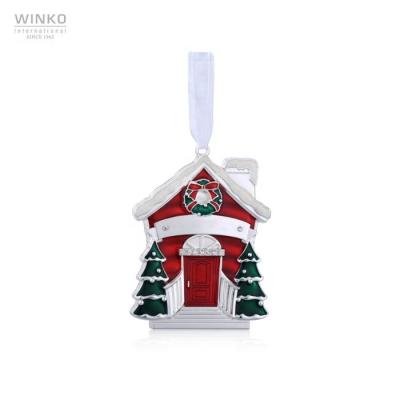 China Chirstmas Decor X'mas Ornaments Christmas Decoration Merry Christmas Our Home Christmas Decoration Hanging Ornament Gifts for sale