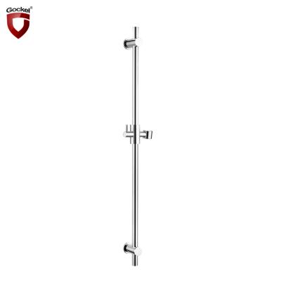 China Without Switch Showerhead Support Wall Mounted Sliding Bar Modern Bathroom Accessories Sliding Rail Sliding Bar for sale