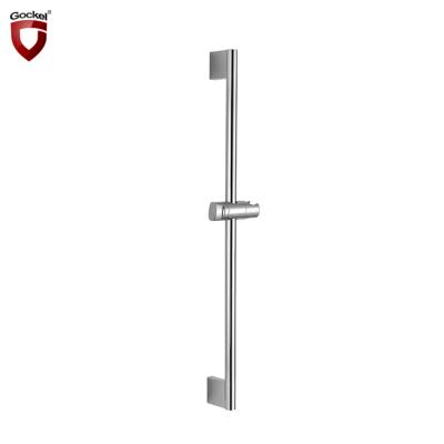 China Without Switch China Factory Chrome Shower Accessories Bathroom Sliding Bar Rail Adjustable Rail Bar for sale