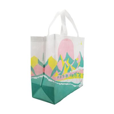 China Non-woven Shopping Bag Tote Bag with Eco-friendly Material and Customized Color for sale