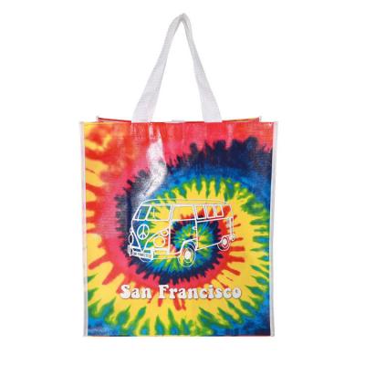 China Customized Printing Large Capacity Non-Woven Logo Bag for Eco-Friendly Shopping for sale