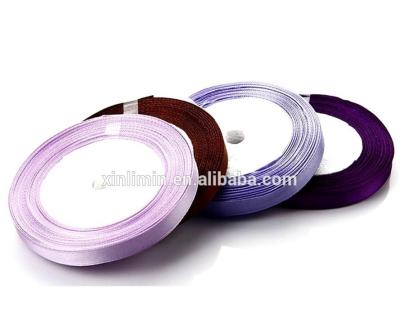 China Eco Friendly Recycle Polyester Material Ribbon Satin Ribbon for Home Textile 3mm-100mm for sale