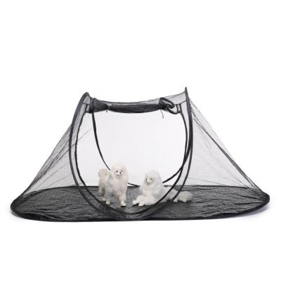 China Removable Outdoor Cover Boat Tent Dog And Cat Tent Foldable For Travel Pet Cages for sale