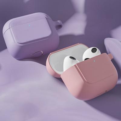 China Common/Luxury/Fashion/Custom Custom Wireless Generation 2022 Apple 3 Headset 3D Logo Connected 1/2pro Silicon Earphone Cover For Airpod 3 Silicon Case for sale