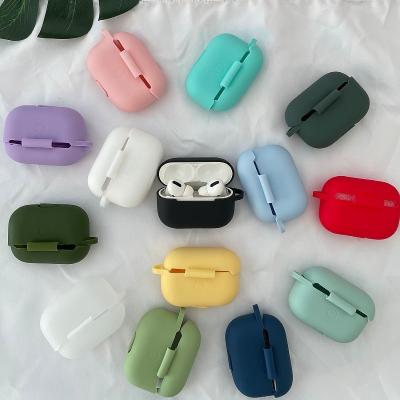 China Common/Luxury/Fashion/Custom Soft Cases 2022 Custom Logo Luxury Designer Dustproof And Anti-fall Silicon Shell For 1/2/3 Pro Airpods Case Cover Silicone for sale