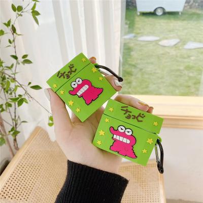 China Wholesale Common/Luxury/Fashion/Custom Cover 2022 Earphone Box Dinosaur Crocodile 3D Designers For Fashion Airpod 1/2/3 pro Silicon Case Bulk Cover Silicone for sale