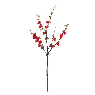 China Classic Artificial Plum Blossom Peach Flower Wedding Home Decoration for sale