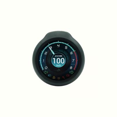 China Plastic Multi-Functional Backlight Digital Meter Motorcycle Odometer Screen Waterproof LCD Tachometer for sale