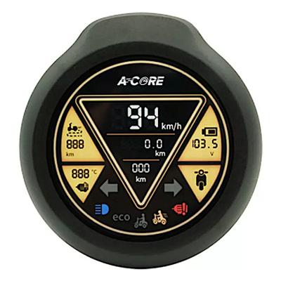 China Plastic Scooter Digital Display Light Gas Gauge Tachometer for sale