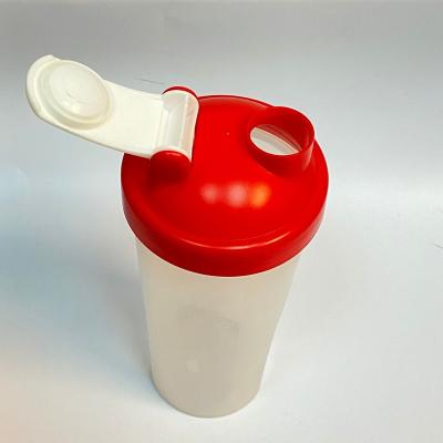 China CLASSIC Plastic Free Protein Shaker Bottle 600ml 20OZ BPA Gym Plastic Shaker Bottle for sale