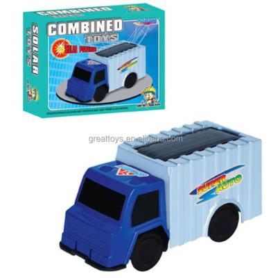 China DIY Assembly Toy DIY Assembled Solar Power Truck Toys for sale