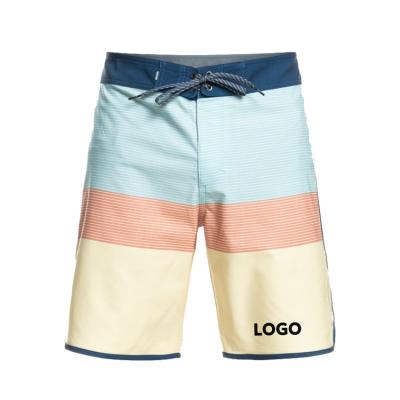 China Custom Short Length Breathable Breathable Quick Dry Men's White Board Shorts Wholesale for sale