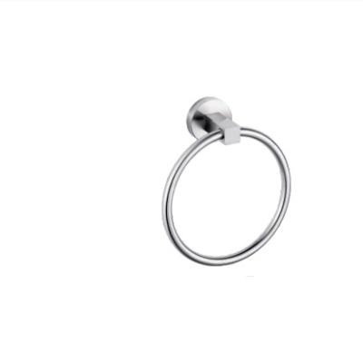 China Wenzhou modern feenice sus304 stainless steel bathroom lavatory towel ring hang ring for sale