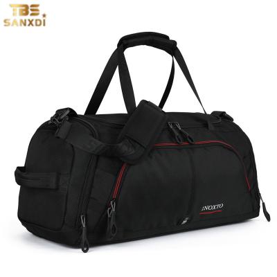 China SANXDI Waterproof Duffel Bag Sports Bags Large With Custom Printing Gym Bag Shoe Compartment for sale