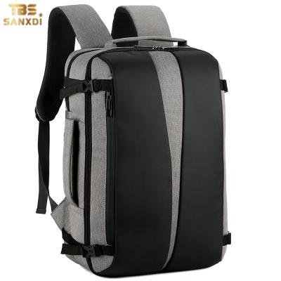 China SANXDI Multifunctional Durable Water Resistant Suitcase Laptop Backpack With USB School Backpack Business Casual Bag for sale