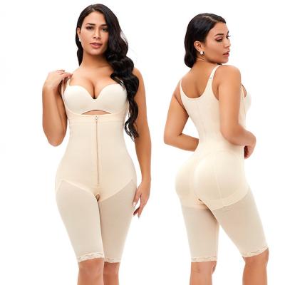 China Fajas Colombianas Adjustable Straps Fajas Colombianas High Compression Antibacterial Sexy Women's Body Shaper D1635 for sale