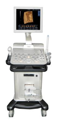 China Freehand 3D and 4D image Trolley Color Doppler Ultrasound Scanner with One 3.5 Mhz convex probe for sale