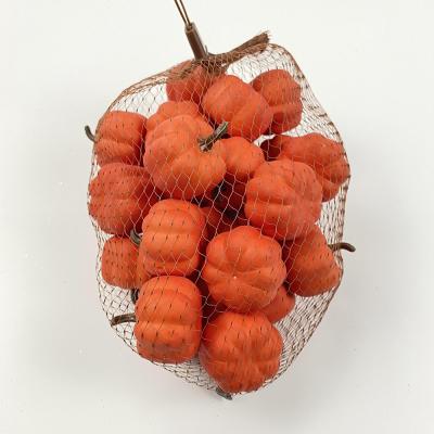 China Halloween Thanksgiving Simulation Handmade Assorted Artificial Pumpkins Autumn Theme Party Decorations Mini Lifelike Fall Harvest for sale