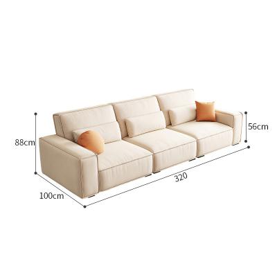 China New Design Salon Furniture Nordic Stretch Fabric Sofa Modern Office Hair Salon View Waiting Cashmere Sectional Sofa Set for sale