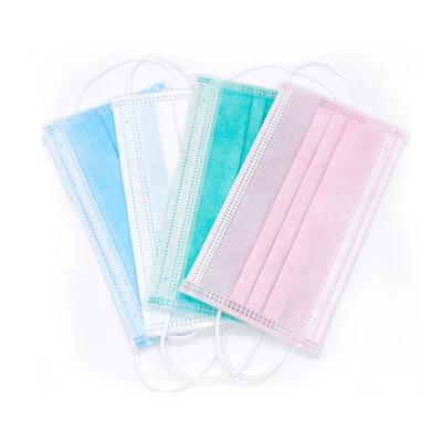 China Breathable 3Ply Shield Face Mask Printing Disposable Mask for sale