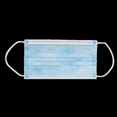 China Breathable Nonwoven Fabric 3Ply Disposable Mouth Mask Anti Pollen Pm2.5 Face Mask for sale