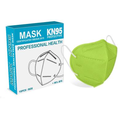 China Breathable KN 95 mask 5ply cubrebocas kn95 masker kn95 multi colors masker kn95 face mask earloop for sale