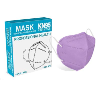 China Breathable Mask Mascarillasl KN95 Facial KN95 Disposable KN 95 Facemasks Colores GB2626 For Adult for sale