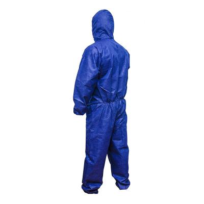 China Waterproof/dustproof disposable nonwoven protective coverall for construction for sale