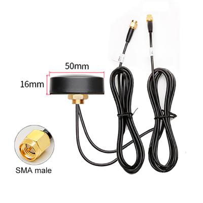 China For SIMCOM SIM7600 Quectel EC25 GPS+4G Combo GPS+LTE Antenna SMA-J Male Outdoor Waterproof Antenna GPS+LTE High Gain Antenna SMA for sale