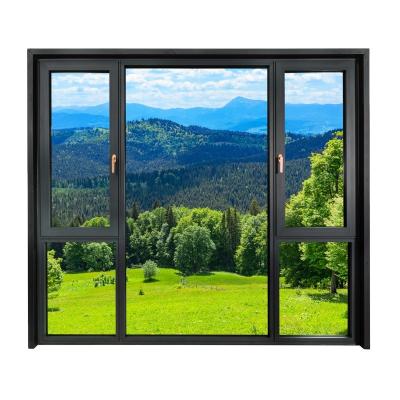 China Swing Don't Rust Aluminum Sliding Window And Doors Latest Thermal Break Design for sale