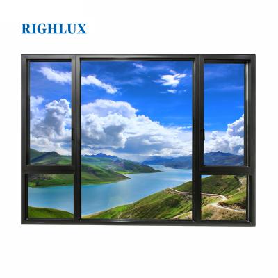 China Invisible or Heavy Duty Manufacturing Cheaps Aluminum Windows Prices Design Window Glass Energy Saving and Windproof Floor Tent Windows for sale