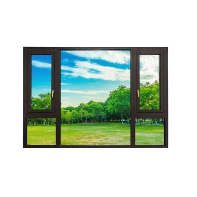 China Modern House Design Profile Awning Invisible Or Heavy Duty Mesh Aluminum Window Glass Windows for sale