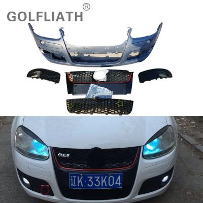 China For GTI Body Kit including Front Bumper Fog Grills pp material for VW GOLF 5GTI for sale