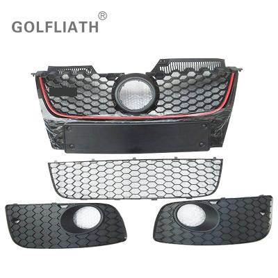 China ABS For V.W Golf 5 MK5 Jetta MK5 GTI Front Grille Grill Bumper Grille 1K0853651E for sale