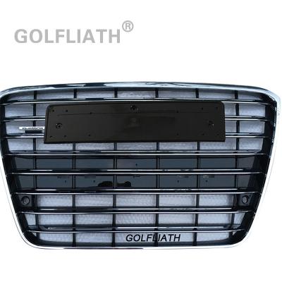 China ABS For Front Hood Center Bumper Grill Grille OEM Style Replacement A8 For Audi A8 D4 2012-2013 4H0853651GH for sale